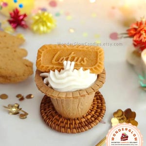 Bougies de soja cupcake - Bougies de cupcake au chocolat parfumées faites à la main - Cadeau d&#39;anniversaire unique, cadeau de mariage, décoration d&#39;intérieur