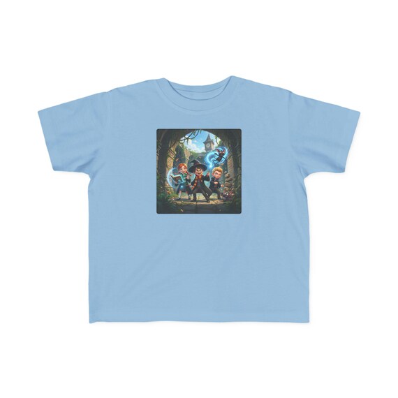 Toddler Tee | Young Sorcerers Spellcasting Adventure Kids Graphic Shirt