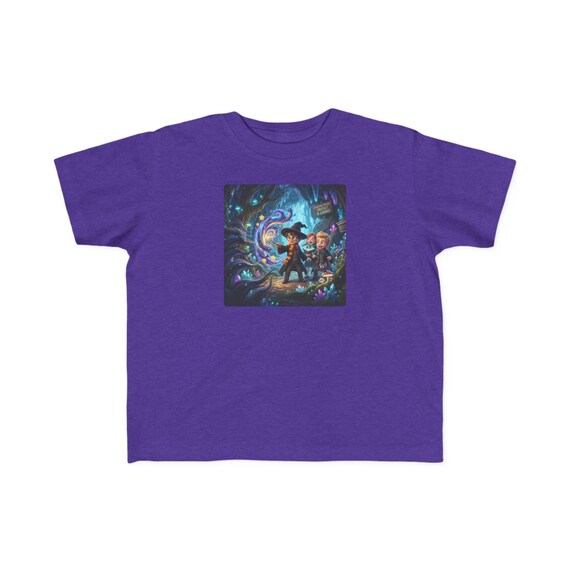 Toddler T-Shirt | Magical Wizard Friends on an Enchanted Cave Adventure