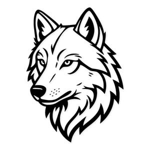 Wolf Head Svg Png: Cut Ready Digital Design For Cricut Silhouette