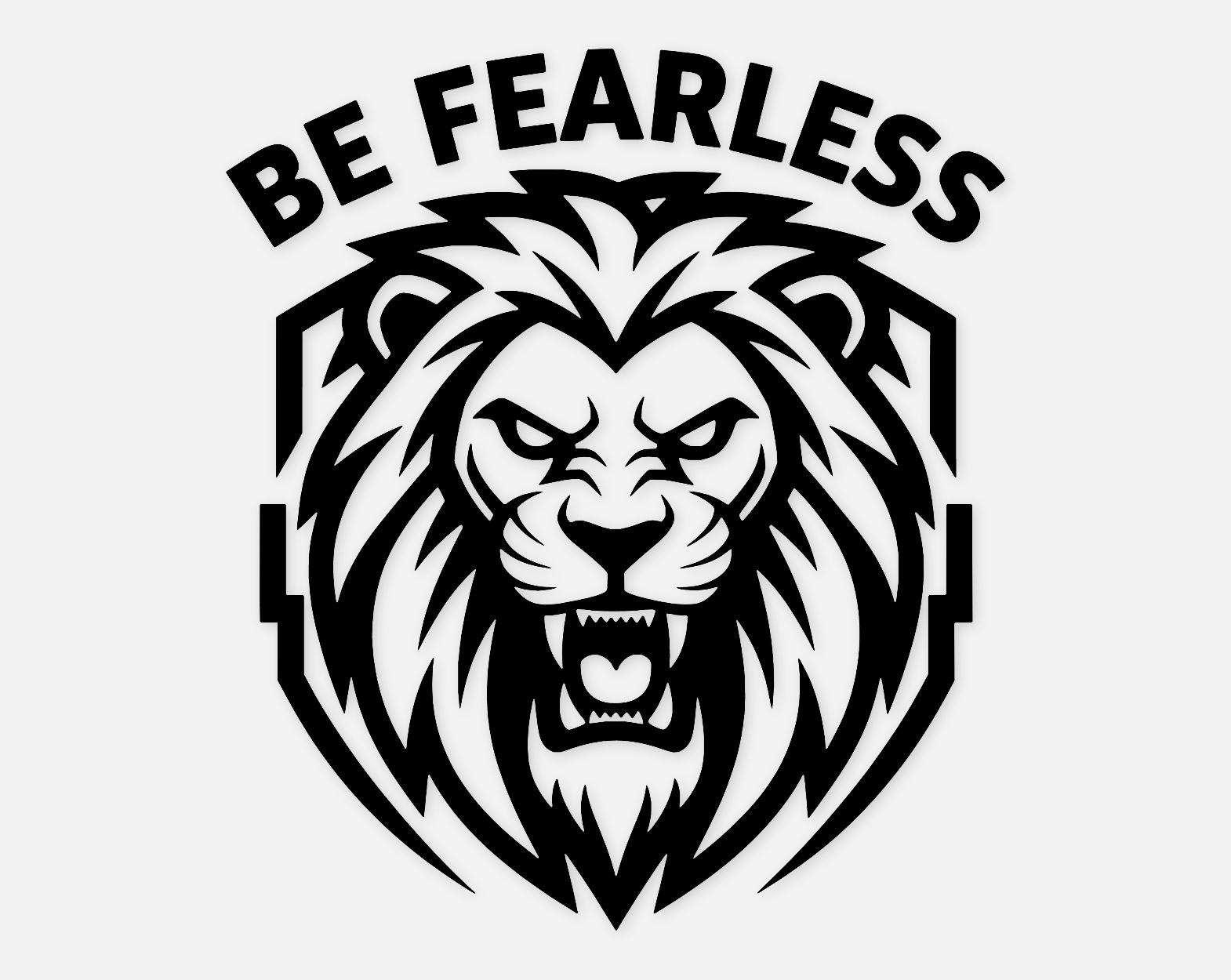 Be Fearless Svg Png: Bold Cut File for T-shirts - Etsy