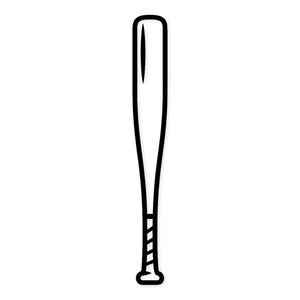 Basebollträ Svg Png: Ren vektorklippsfil för Cricut