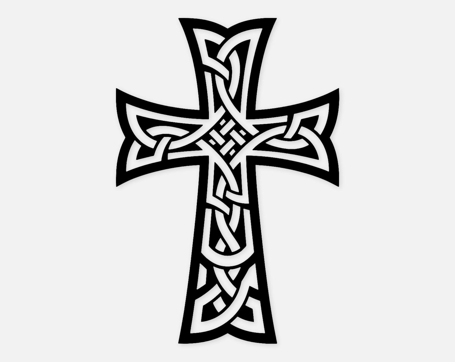 Cross Svg Png: Clean Tribal Design for Cutting Projects - Etsy