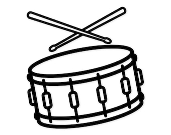 Drum Beat Scene Svg Png: Cut Ready Digital Design For Cricut Silhouette