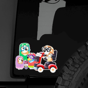 Cute Grannies Sticker Window  | Car Window Sticker | Decal