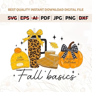 Retro Fall Basics Png, Retro Fall Pumpkin Bow Png, Fall Coquette Bow PNG, Fall Shirt Png, Autumn Girly Png, Girl Autumn Sublimation Design