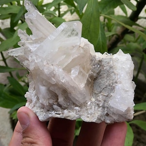 Natural Faden Quartz Crystal from Balochistan Mine, Faden Quartz Specimen, Natural Mineral. 325 Grams
