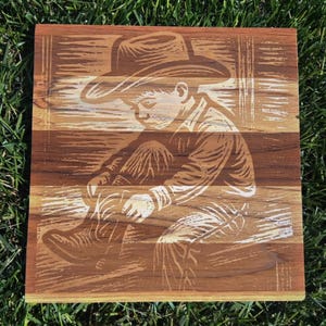 Teak Wood Engraved Cutting Board