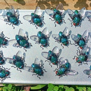 Realistic Handmade Clay & Wire House Fly Magnet image 5