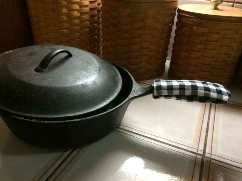 Cast Iron Pan Handle Covers  Skillet Socks image 2