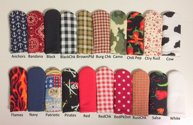 Cast Iron Pan Handle Covers  Skillet Socks image 1