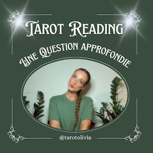 LECTURE TAROT/VIDEO - Tirage une question - Analyse approfondie