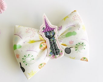 Tangled Hair Bow; Rapunzel Hair Clip; Disney Princess Hair Accessory; Handmade Inspired Bow; Tangled Rapunzel Hair Bow; Rapunzel Hair Clip