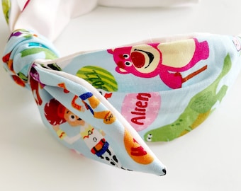 Toy Story Knotted Headband, Adjustable Bow, Disney Vacation