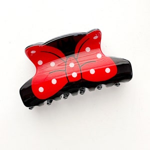 Minnie Mouse Hair Clip Claw, Hair Claw for Women, Minnie Mouse Hair Clip Claw