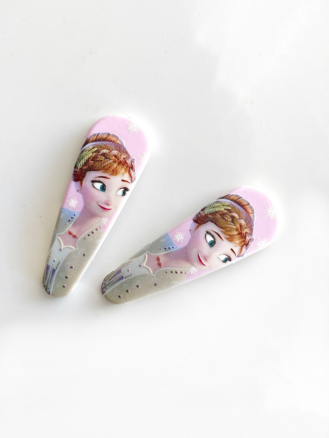 Queen Rane Clips Disney Frozen Snap Clips, Princess Anna and Queen Elsa - Etsy