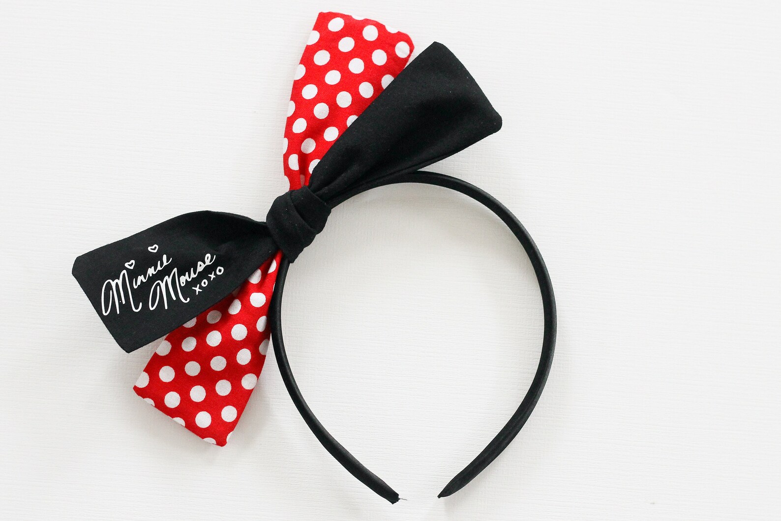 Minnie Mouse Headband Disney Minnie Headband Minnie Etsy