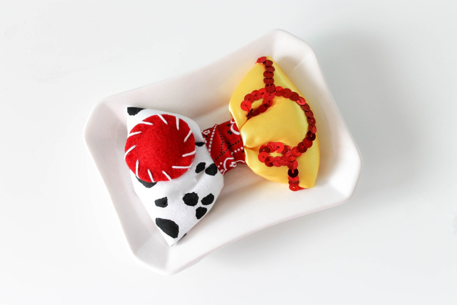 Toy Story Hair Bow Jessie Hair Clip Jessie Hair Accessory Etsy