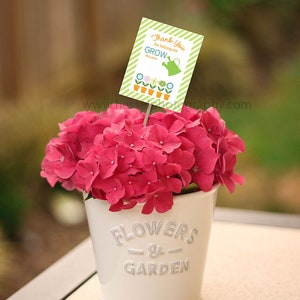 Printable Teacher Flower Tag, Teacher Thank You, Thank You for Helping ...