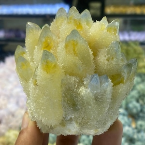Beautiful Yellow quartz Cluster specimen crystal,hand carved Cluster,Crystal Cluster,home decoration,crystal gifts