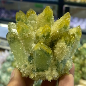 Beautiful Yellow quartz Cluster specimen crystal,hand carved Cluster,Crystal Cluster,home decoration,crystal gifts
