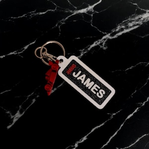 Custom Formula 1, F1 Keychain, Personalized Motorsport Keychain, Formula 1 Gift, Mini F1 Car Keychain, Team Color Keychain, F1 Fan Gift