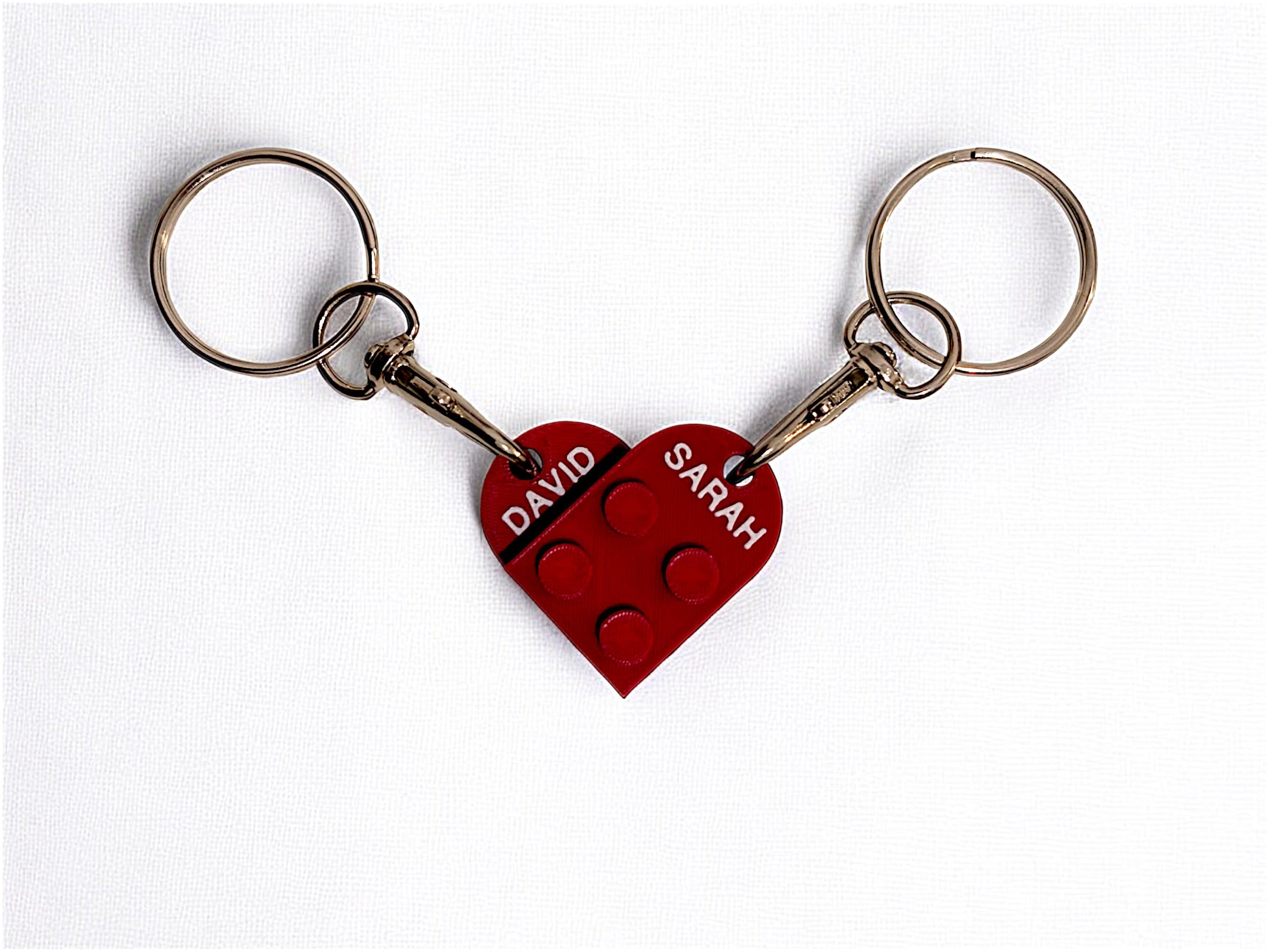 LGBT, Custom Couple Name Acrylic Keychain For Pride Month