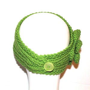 KNITTING PATTERN Knitting Pattern Headband with Crochet Or Knitted Flower image 4