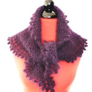 PATTERN Shawl/Scarf/Necktie/Wrap All Knit Stitch Knitting Pattern image 1