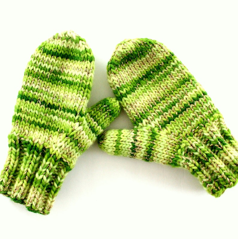 KNITTING PATTERN THE Absolute Mitten Bulky Weight Yarn Etsy