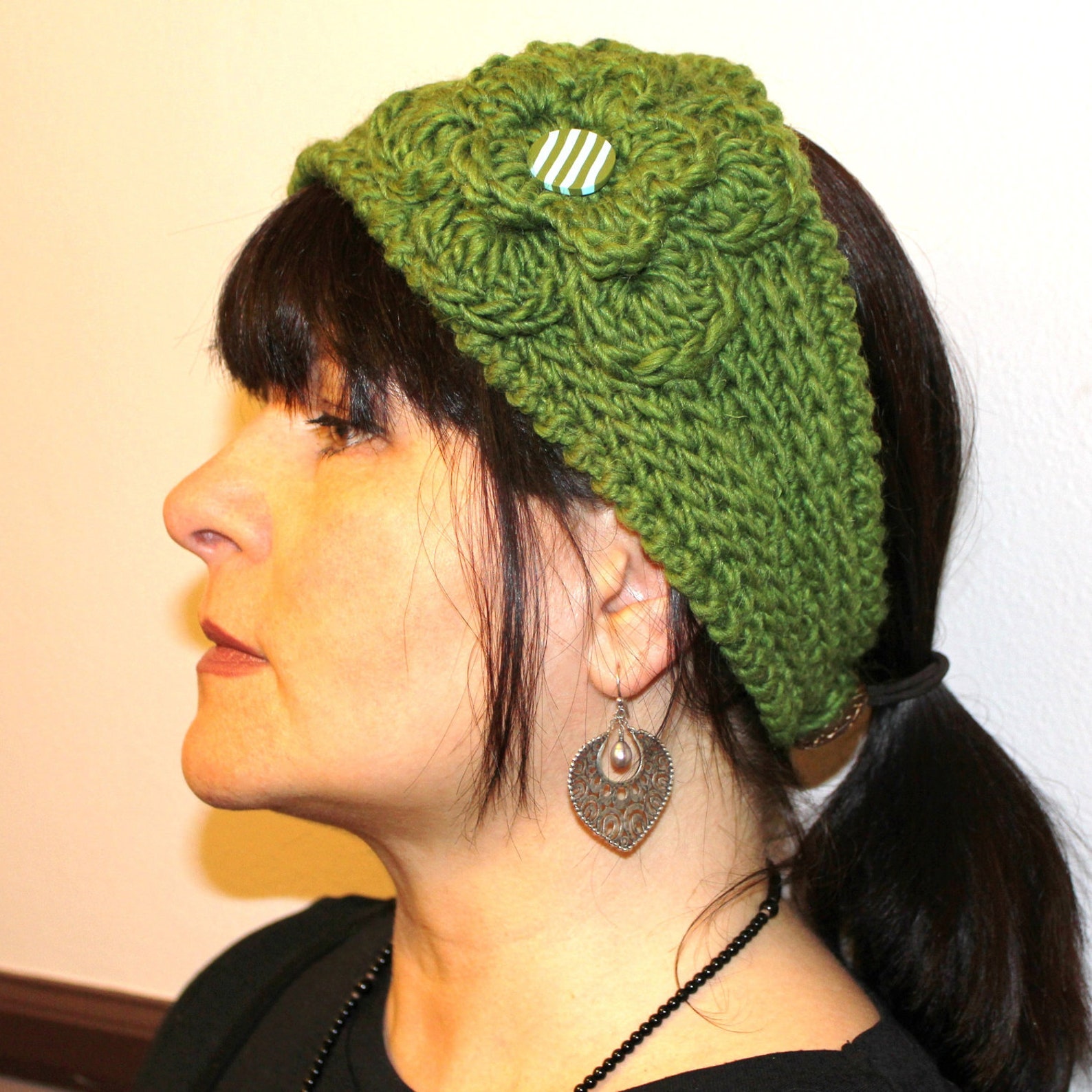 CROCHET PATTERN Fast Crochet Headband Kayla Bulky Weight Etsy