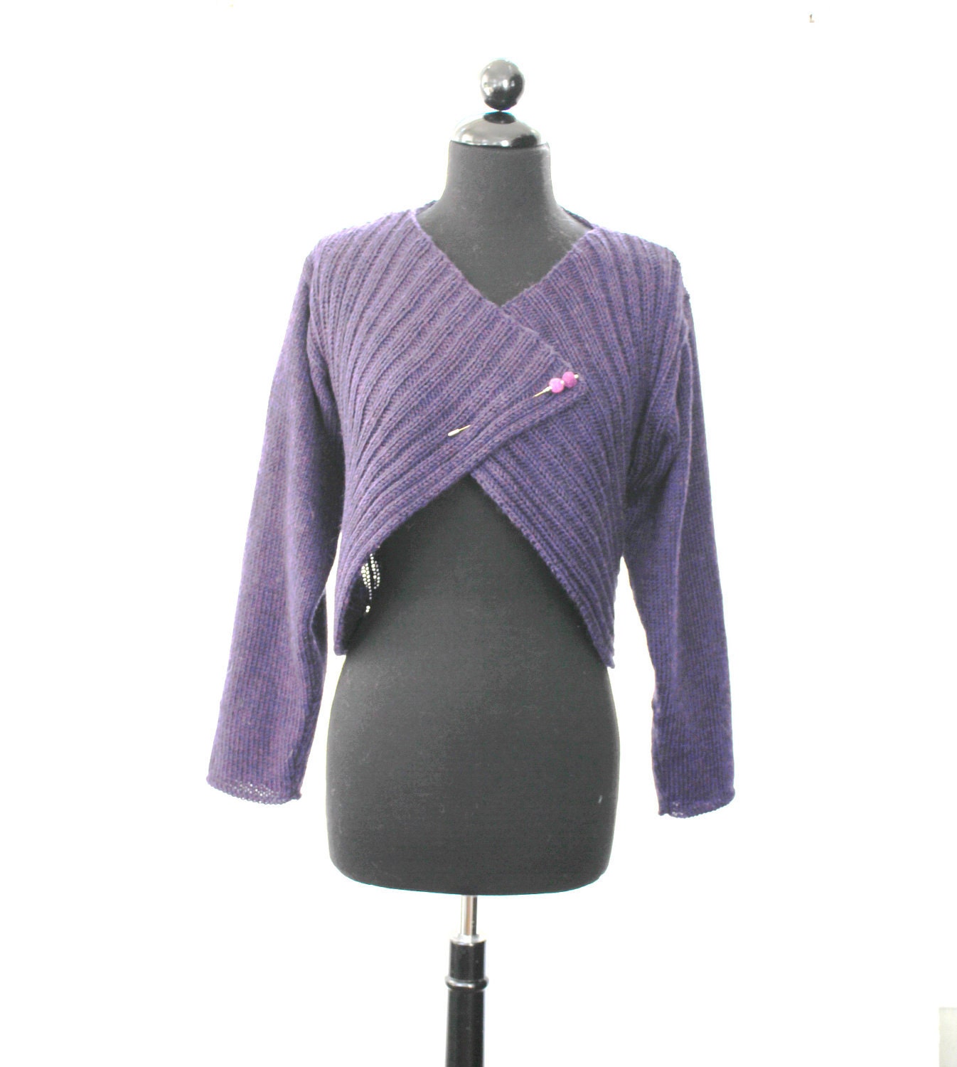 PATTERN - New Italian Rib Shrug/bolero Knitting Pattern for Worsted ...