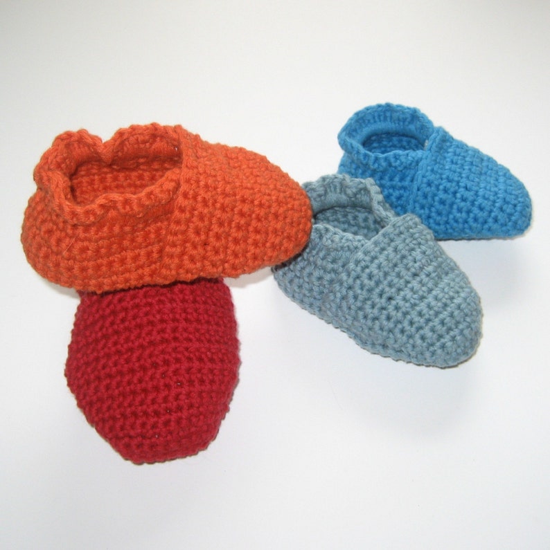 PATTERN Original Stay On Crochet Baby Booty 4 Sizes Bild 1