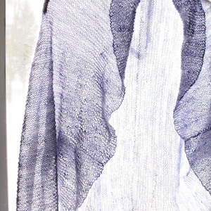 PATTERN - Shrug/Bolero Knitting Pattern All Knit Stitch  Lace