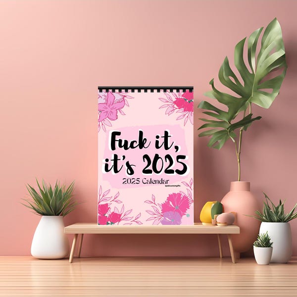 Rude 2025 Calendar Etsy UK