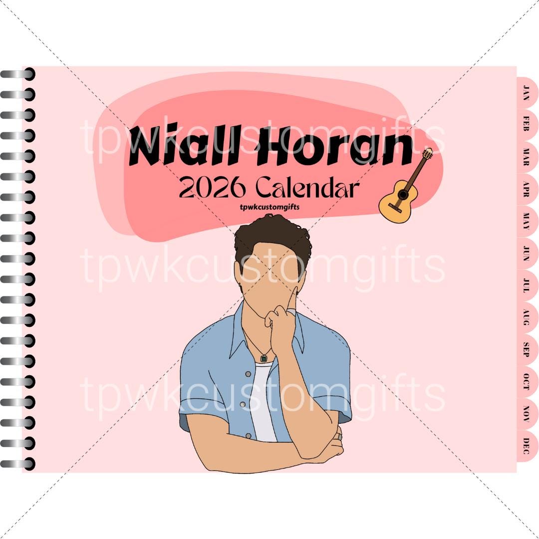 Niall Horan Wall Calendar - Etsy, image size:1080x1080