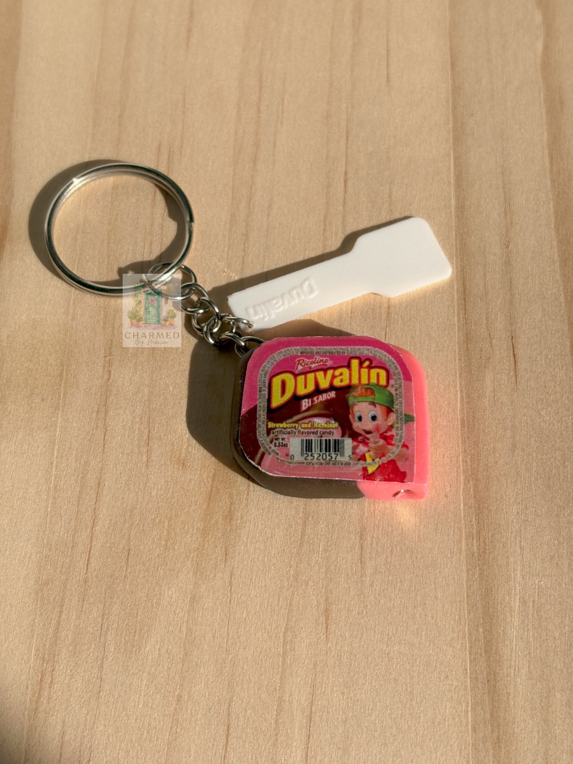 Duvalin Keychain Mexican Candy Keychain, Mexican Duvalin Candy, Mexican snack