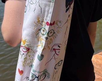 yoga bag with pocket