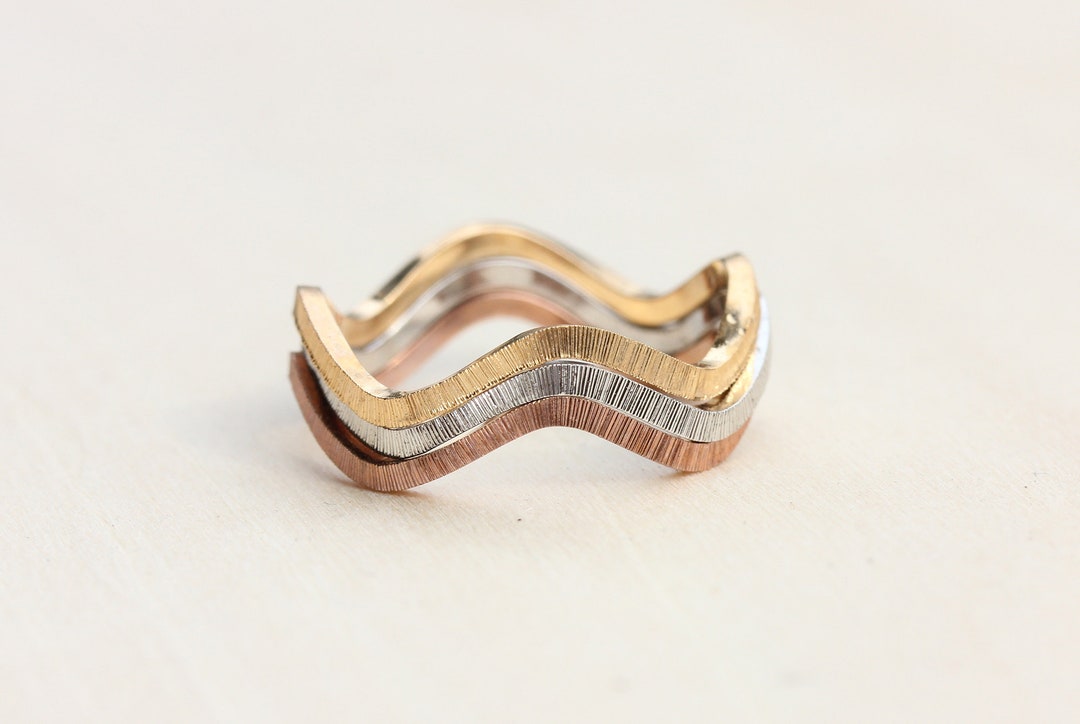 Stacking Ring Set, Set of 3 Rings, Puzzle Ring, Layering Rings, Ring ...
