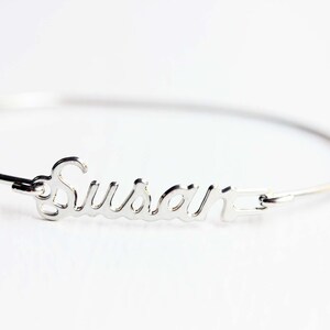 Susan Name Bracelet Silver, Name Bracelet, Vintage Name Bracelet Silver, Vintage Name Bracelet, Silver Bracelet, Vintage Bracelet