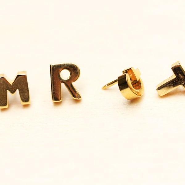Initial Pin Gold, Small Gold Initial Pin, Letter Pin, Monogram Pin, Gold Initial Pin, Small Pin, Pin, Silver Initial Pin, Silver Letter Pin