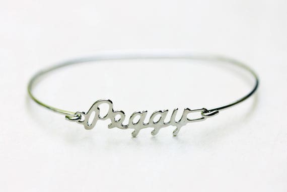 Vintage Name Bracelet - Peggy