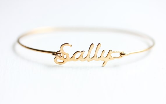 Vintage Name Bracelet - Sally