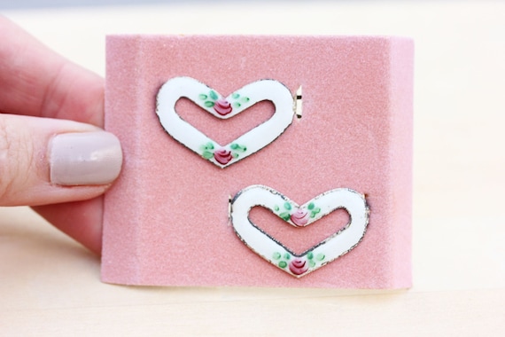 Heart Hair Clips, Enamel Heart Hair Clips, Enamel Hair Clips  display picture 2