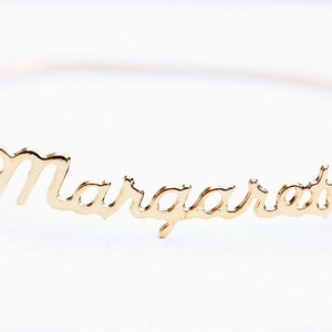 Margaret Name Bracelet Gold, Name Bracelet, Vintage Name Bracelet Gold, Vintage Name Bracelet, Gold Bracelet, Vintage Bracelet