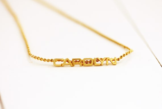 Carolyn Name Necklace, Carolyn Necklace, Carolyn,