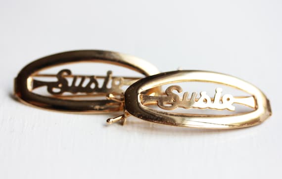Vintage Hair Clip - Susie