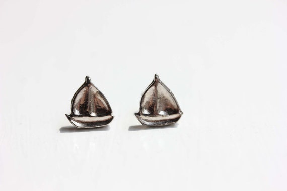 Silver Ship Studs, Sailboat Studs, Boat Studs, Sailing Studs, Sailing, Silver Studs, Ship Studs