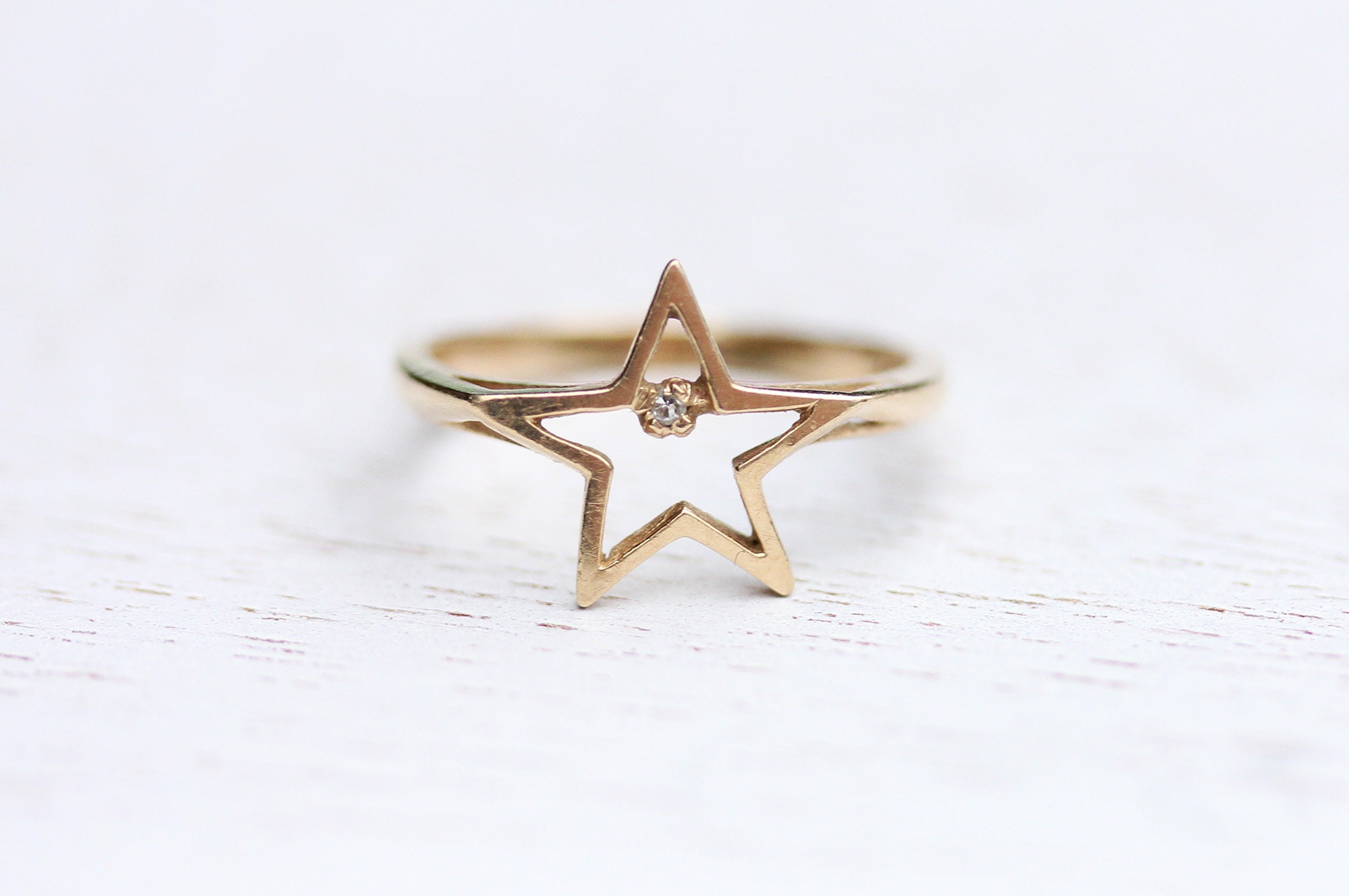 Exquisite Star-shaped 925 Sterling Silver CZ Inlaid Women's Ring - 925 Rings