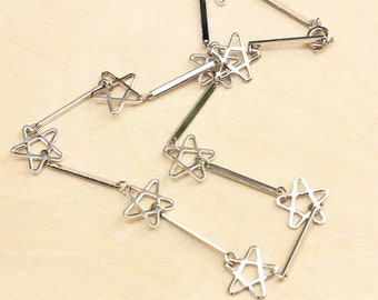 Star Necklace Silver, Star Necklace, Chain Necklace Silver, Silver Necklace, Star Charm Necklace, Silver Star